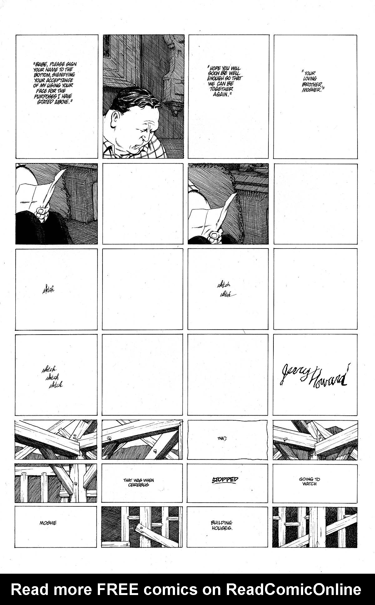 Read online Cerebus comic -  Issue #279 - 7