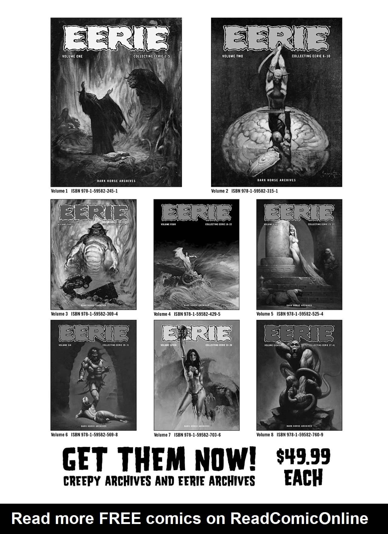 Read online Eerie Archives comic -  Issue # TPB 9 - 272