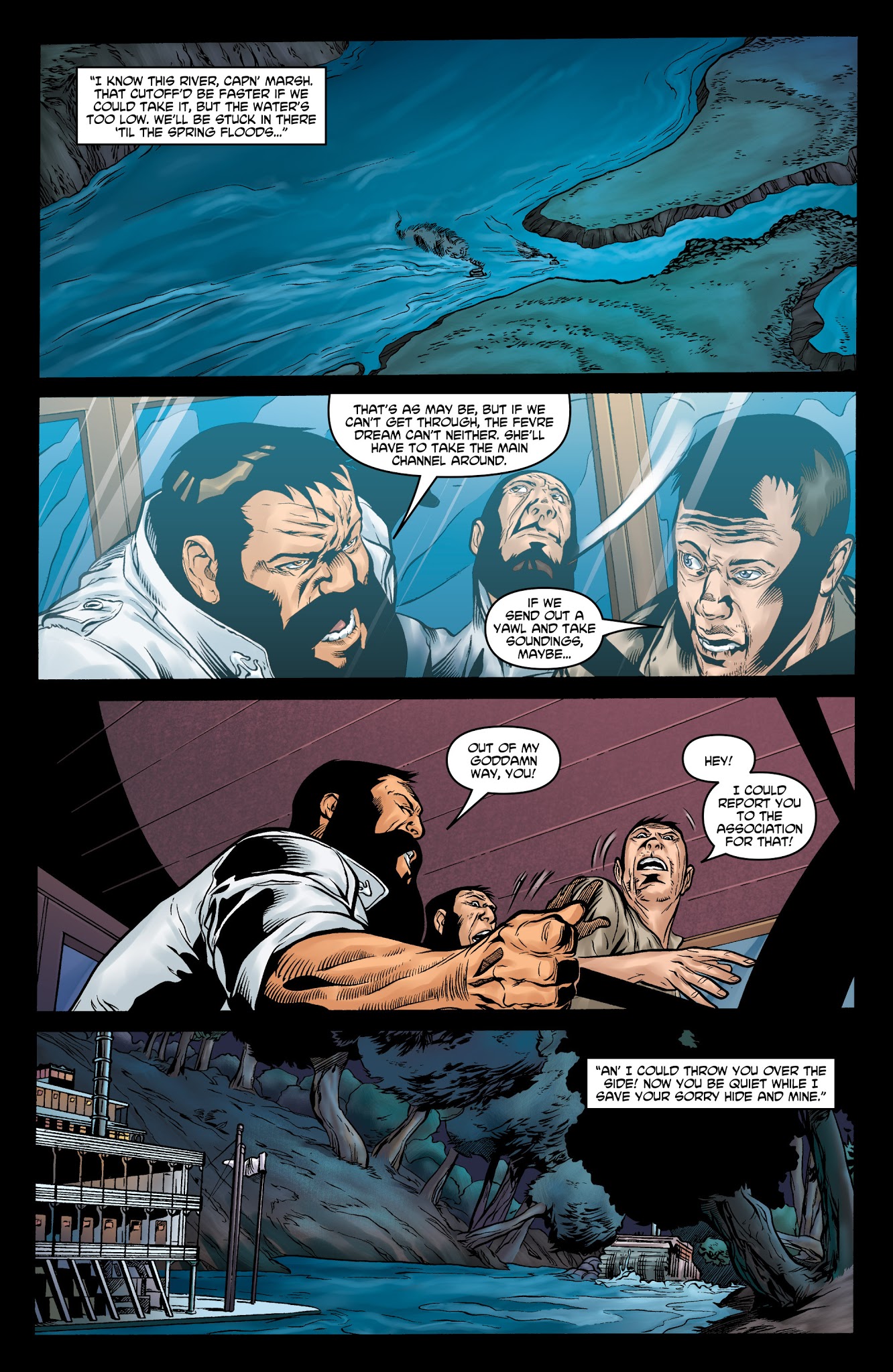 Read online George R.R. Martin's Fevre Dream comic -  Issue #8 - 16