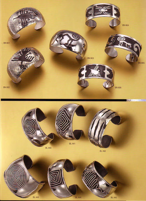 PULSERAS DE PLATA LABRADA