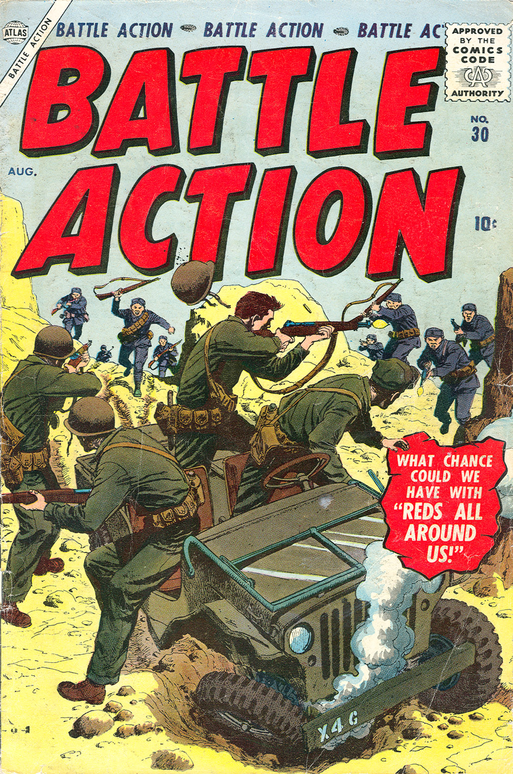 Read online Battle Action comic -  Issue #30 - 1