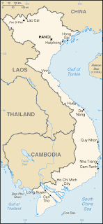 Hanoi Vietnam Map