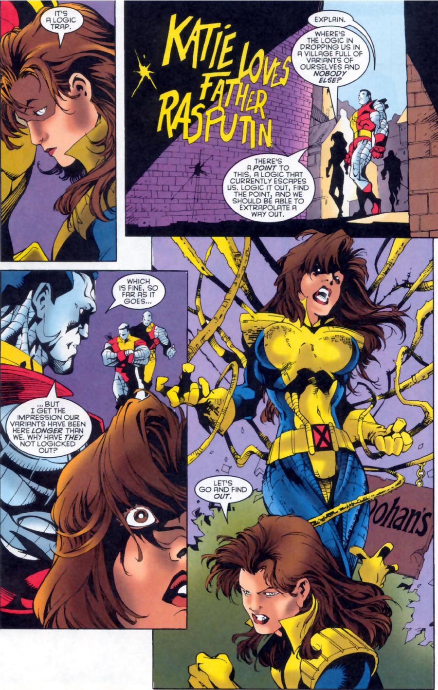 Read online Excalibur (1988) comic -  Issue #103 - 12