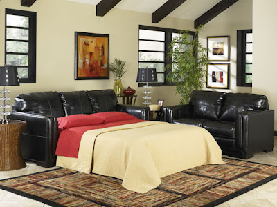 Black Furniture Bedroom on Ashley Furniture Sofa And Black Bedroom Designs