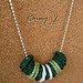 Greenutopia crochet necklace