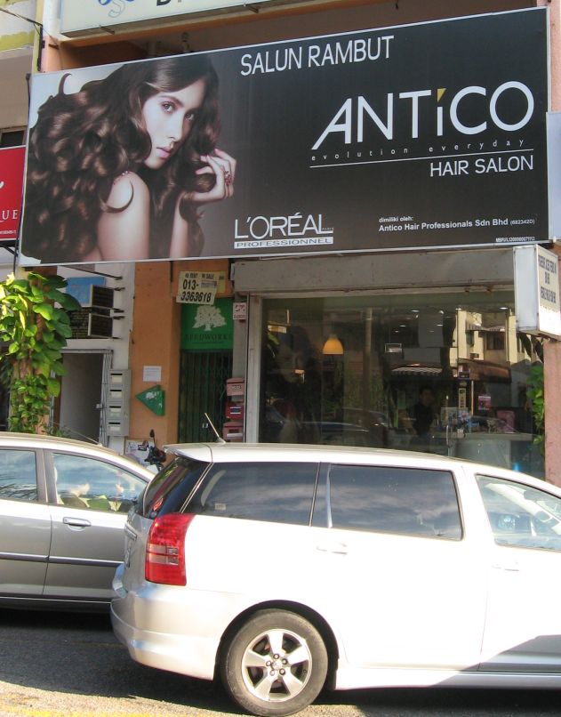 Guide to Malaysia Antico Hair Saloon Damansara Utama Uptown