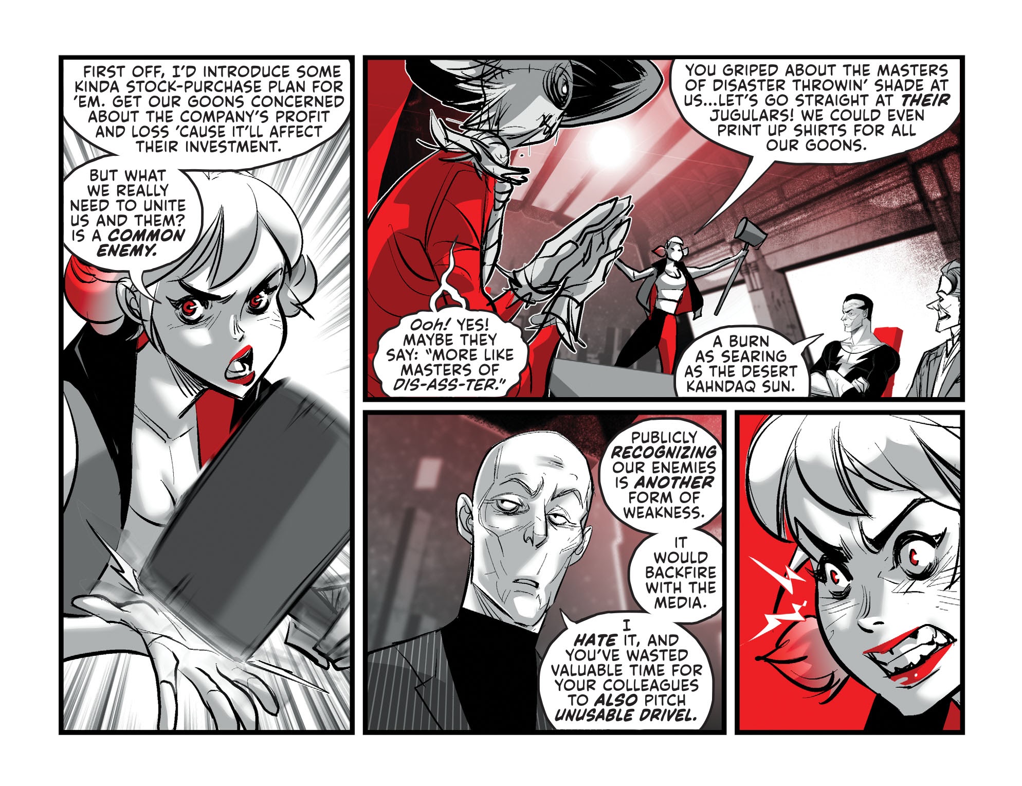Read online Harley Quinn Black   White   Red comic -  Issue #13 - 19