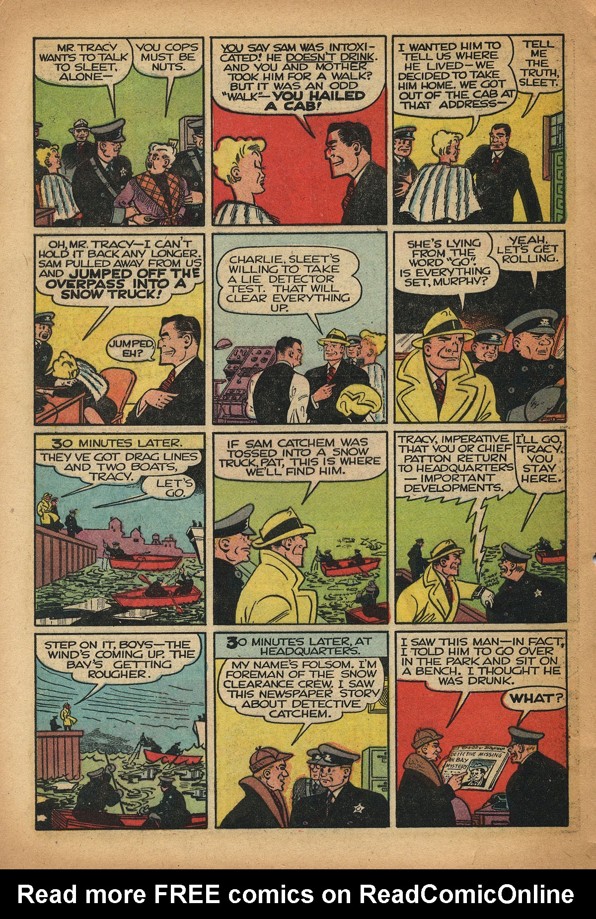 Read online Dick Tracy comic -  Issue #58 - 8