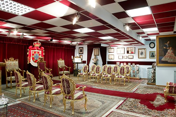 SALONE DELLE CERIMONIE DELLA REAL CASA DI PORTOGALLO IN VICENZA.