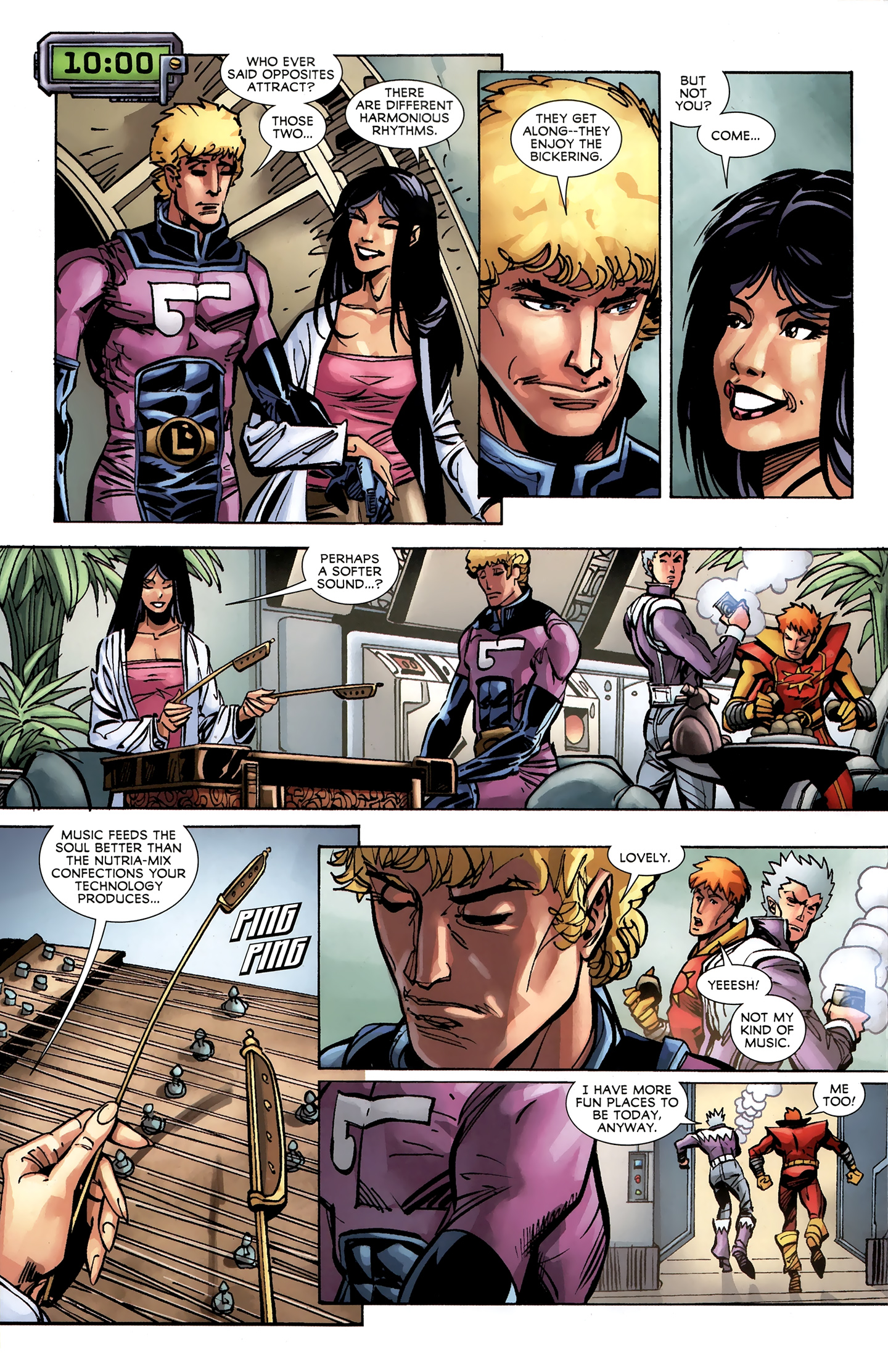 Read online Legion of Super-Heroes (2011) comic -  Issue #5 - 6