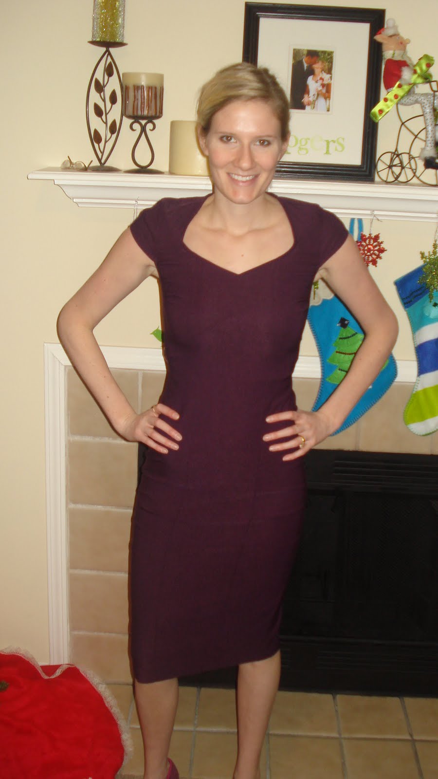 Just for Me...and You Frosty Festivities Stop Staring! Dress Review