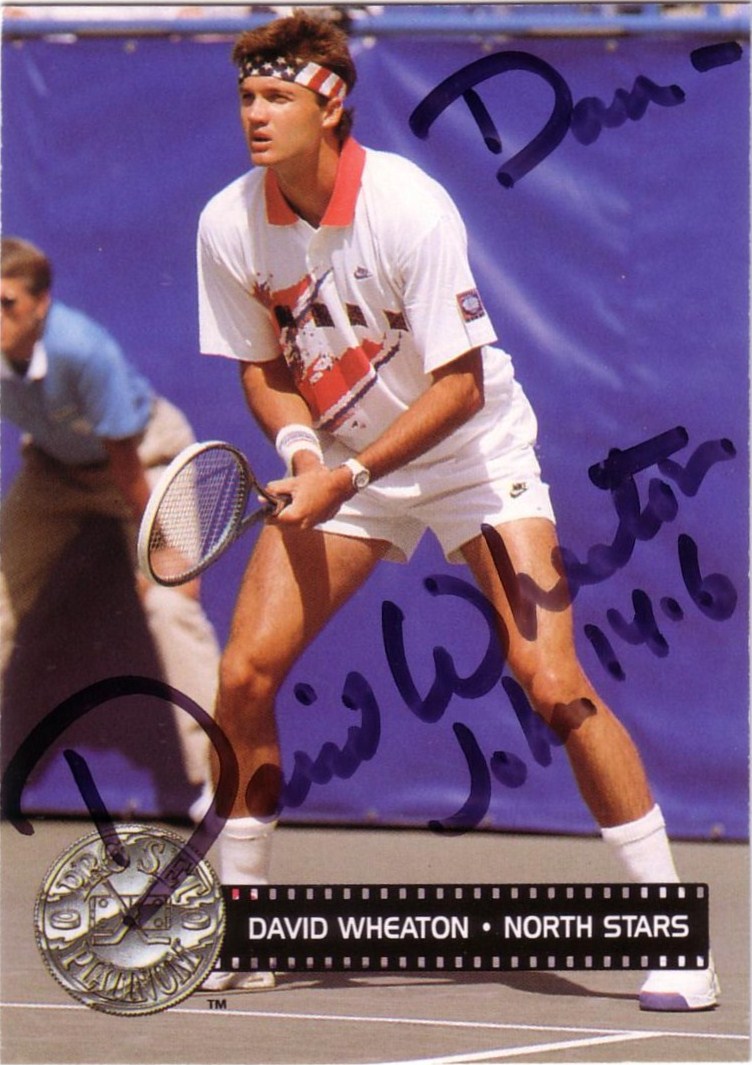 Signed DC David Wheaton