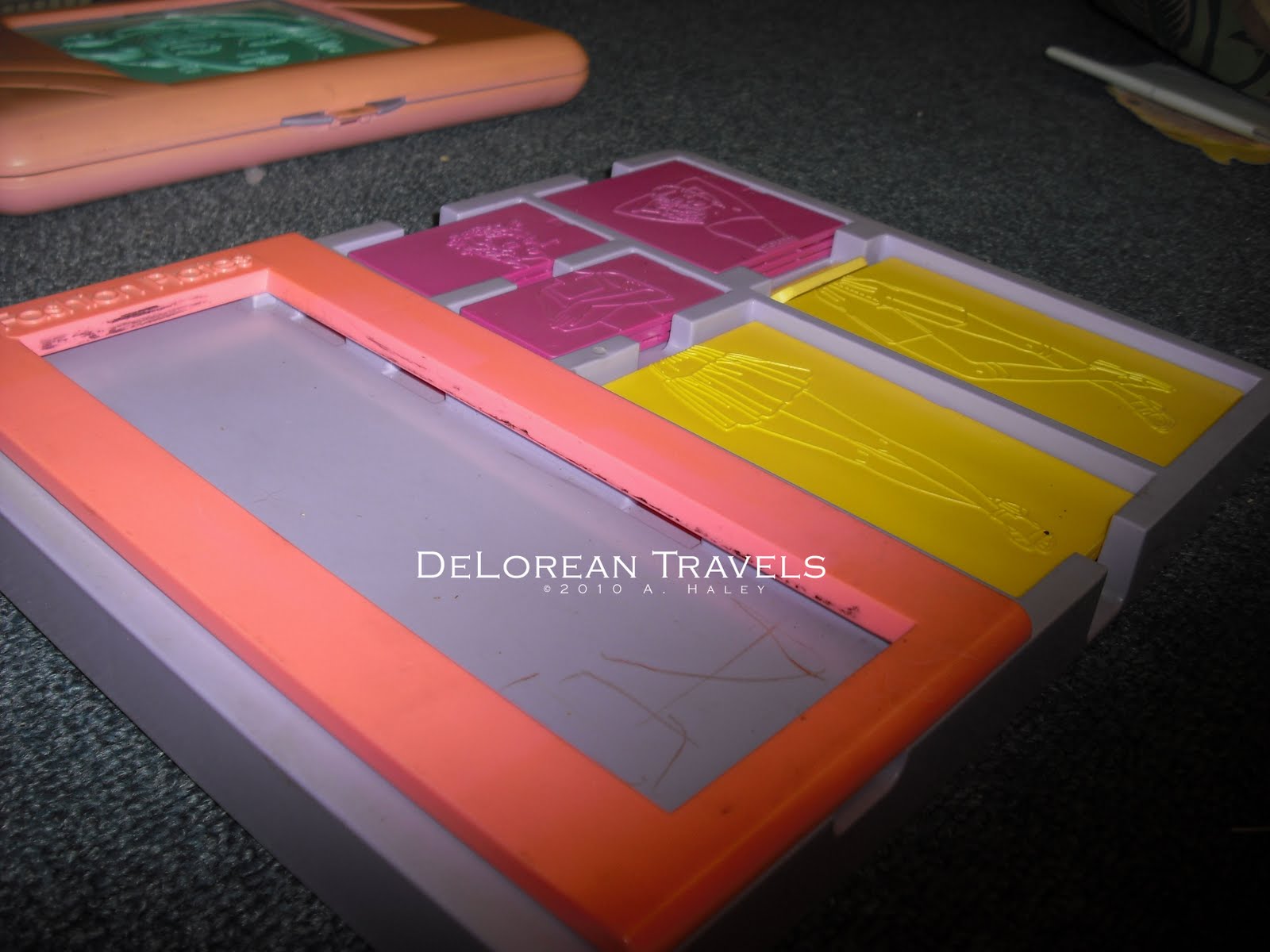 DeLorean Travels Fashion Plates