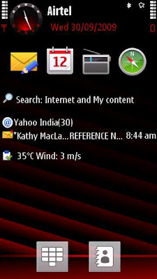 RedDesignV3 by ValepuntoV5 Nokia 5800