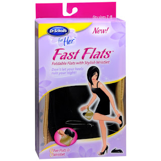 dr scholl's folding flats