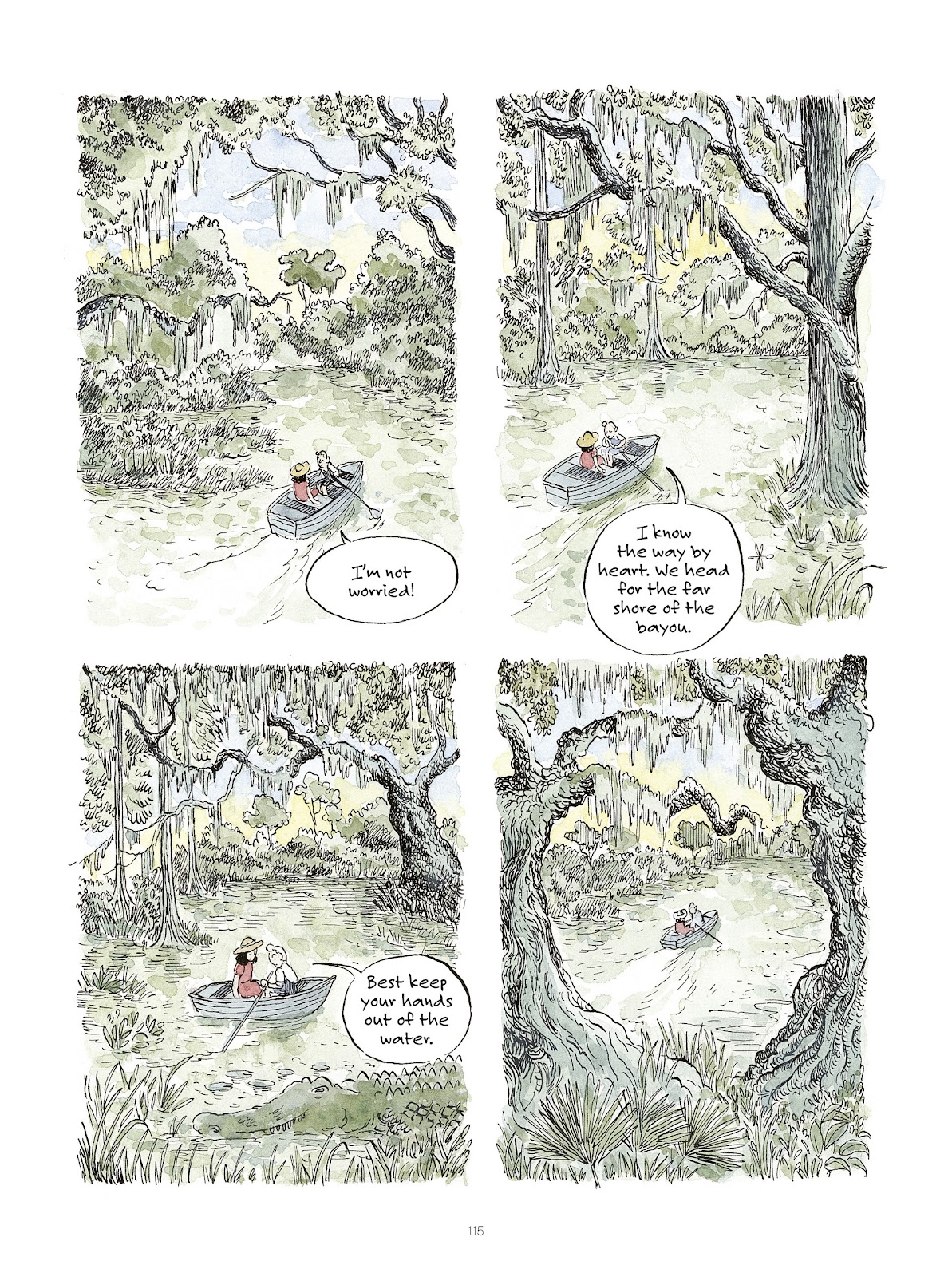 Swamp: A Summer in the Bayou issue TPB (Part 2) - Page 17
