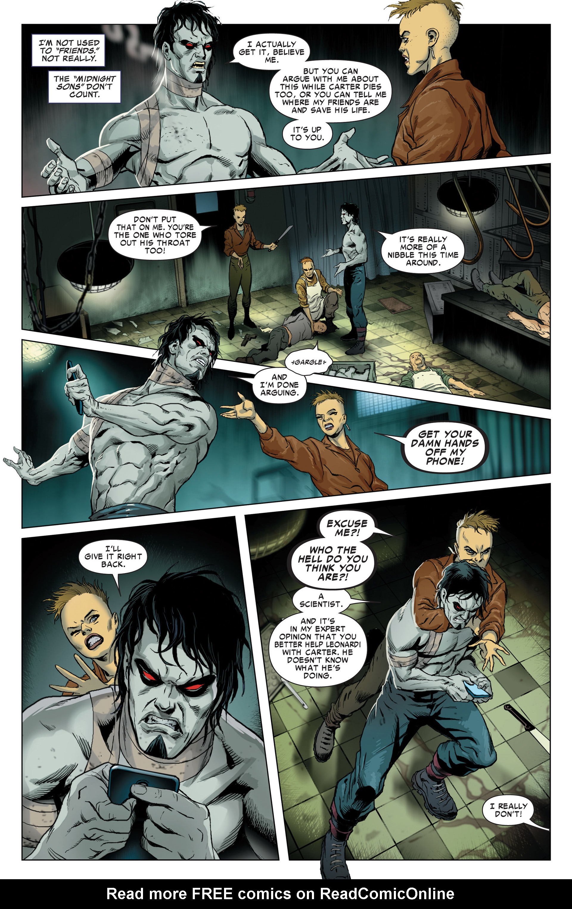Read online Morbius: The Living Vampire comic -  Issue #4 - 9