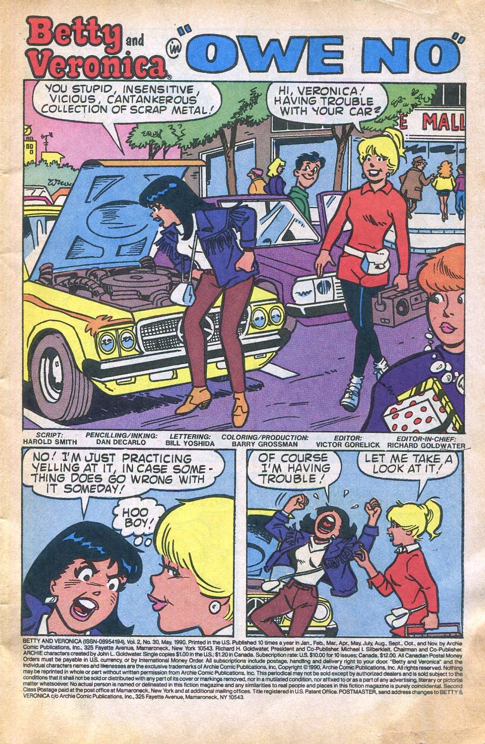 Read online Betty and Veronica (1987) comic -  Issue #30 - 3
