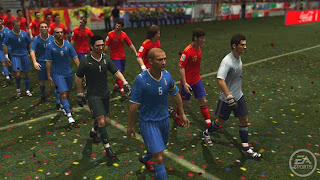 FIFA World Cup 2010 South Africa New England, Spain, Mexico and Italy team screenshots