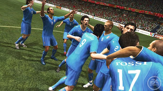 FIFA World Cup 2010 South Africa New England, Spain, Mexico and Italy team screenshots