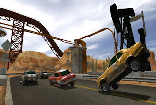 Trackmania video game on Wii