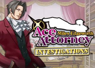 Ace Attorney Investigations website screen grab