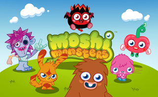 Moshi Monsters with game logo