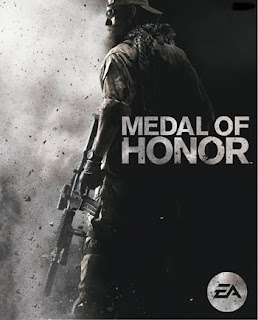 medal of honour box art soldier with gun xbox 360