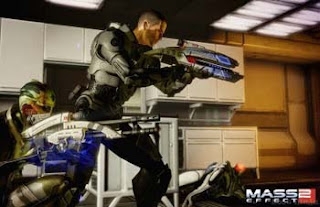 mass effect players fighting during game