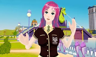 RemayQ cartoon girl from game