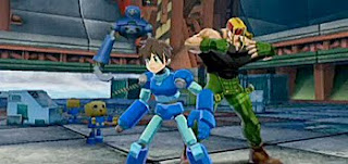 megaman fighting for his life