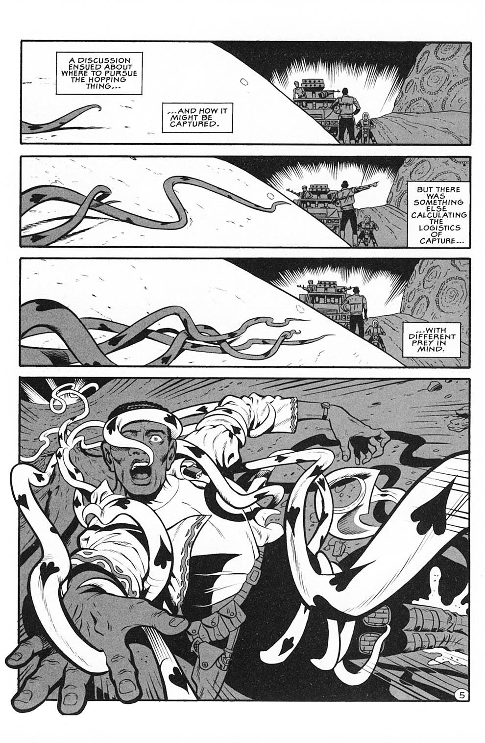 Read online World Below: Deeper And Stranger comic -  Issue #3 - 6