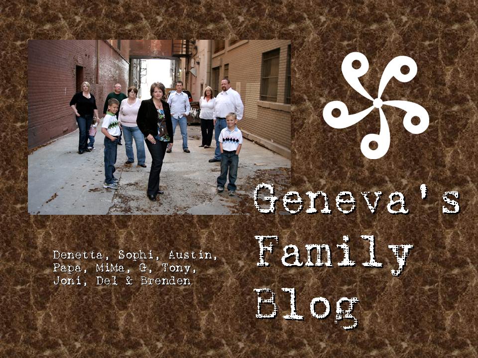 Geneva's Family Blog