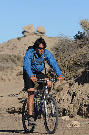Las Piedras de la Punta Pirámide a poco de caer