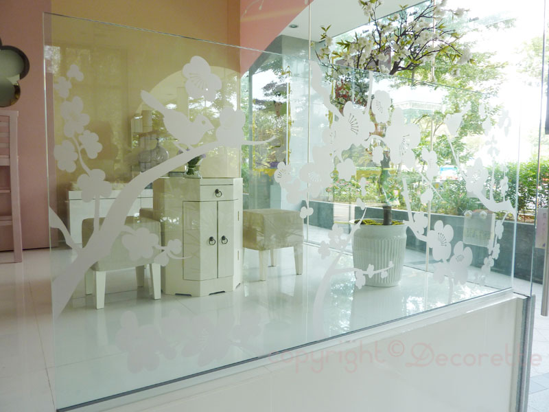 Decorette Wall Decals Decorating Glass Panels