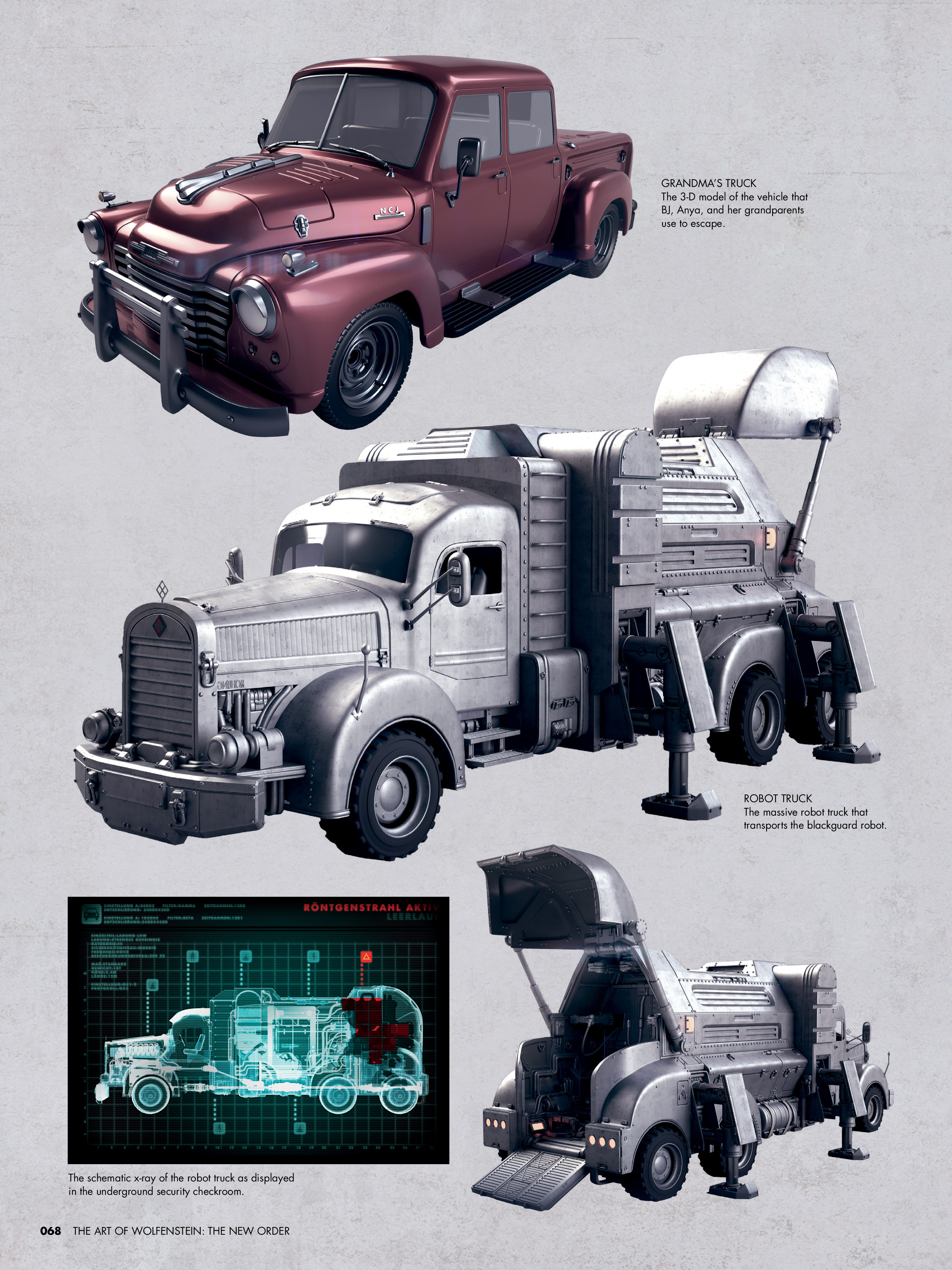 Read online The Art of Wolfenstein: The New Order comic -  Issue # TPB (Part 1) - 64