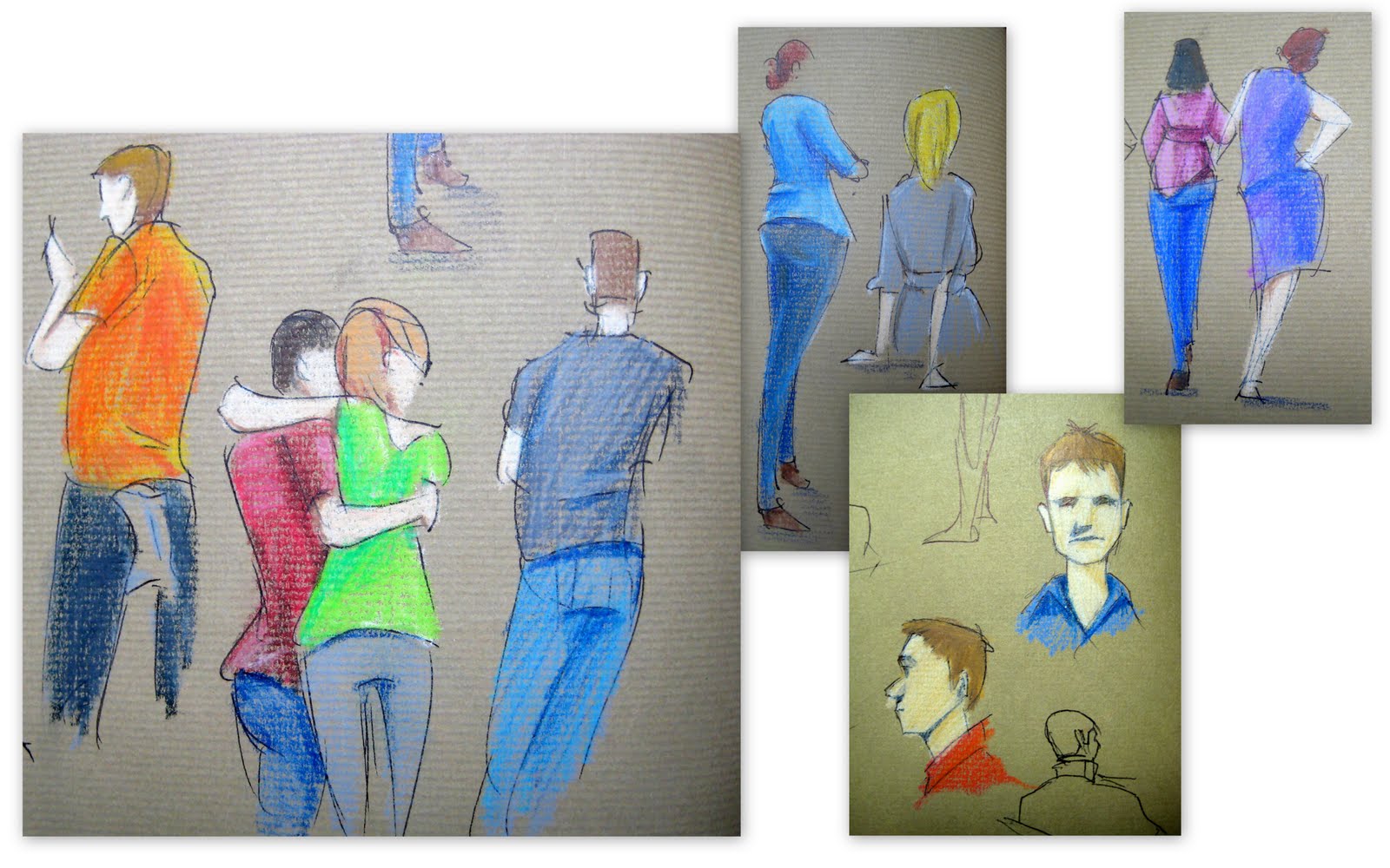 gkaida Colored Pencil on Toned Paper