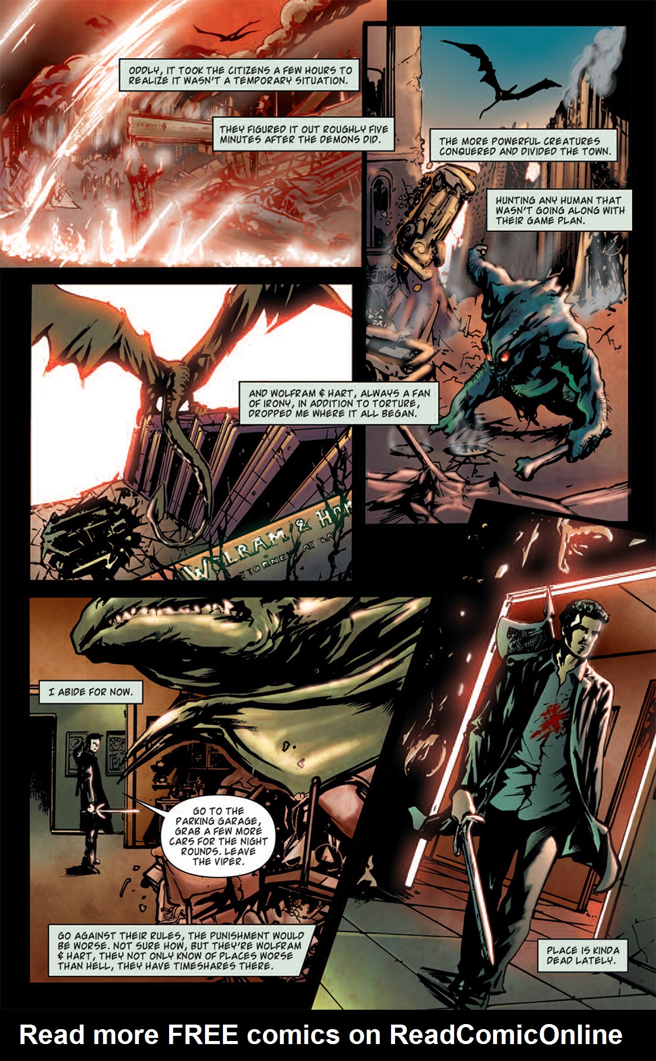 Read online Angel: After The Fall comic -  Issue #1 - 8