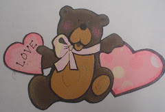 Love Bear Paper Piecing