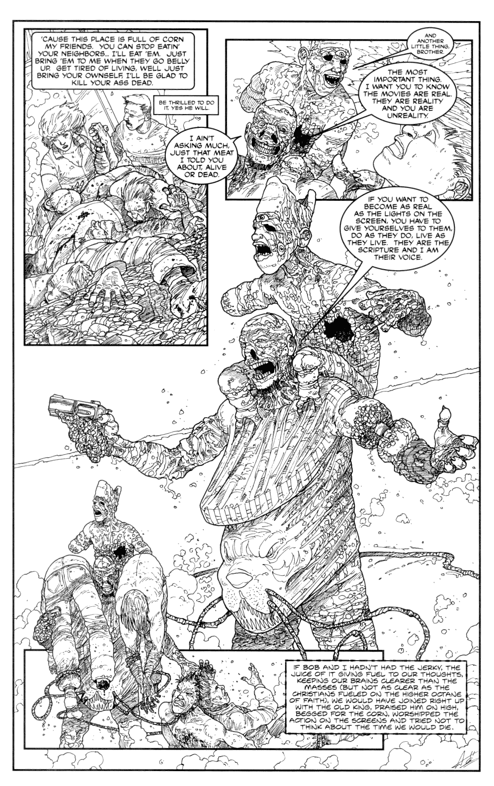 Read online Joe R. Lansdale's The Drive-In comic -  Issue #3 - 11