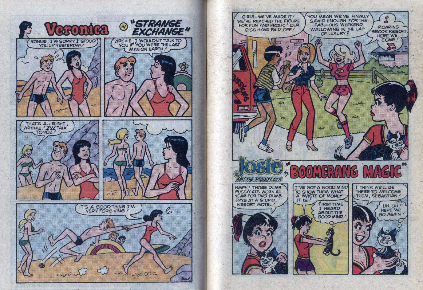 Read online Archie...Archie Andrews, Where Are You? Digest Magazine comic -  Issue #57 - 50