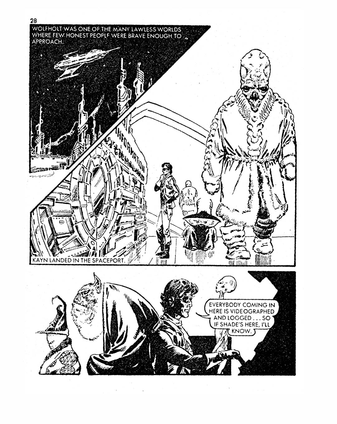 Read online Starblazer comic -  Issue #45 - 28
