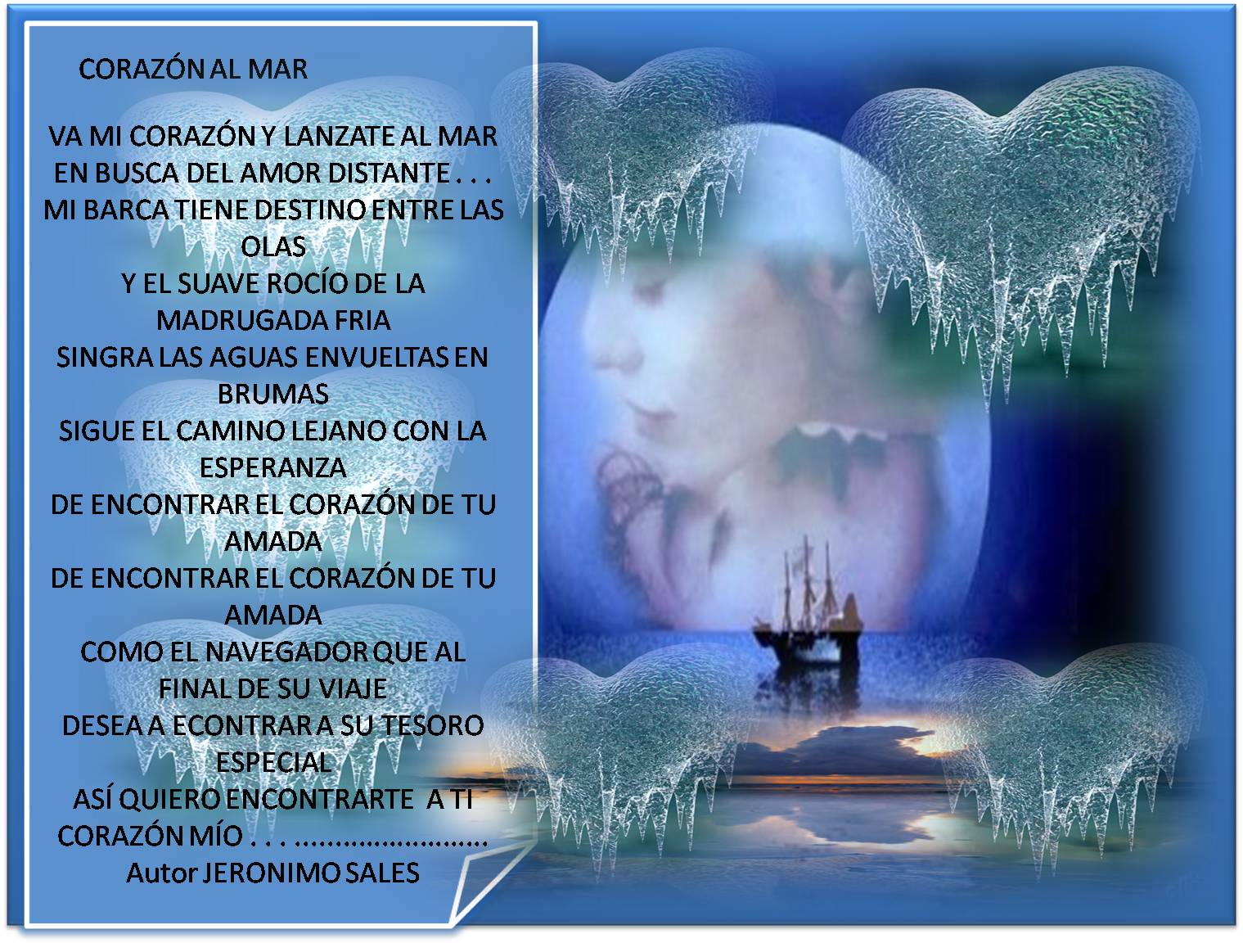 MENSAJES DE LUZ: CORAZÓN AL MAR