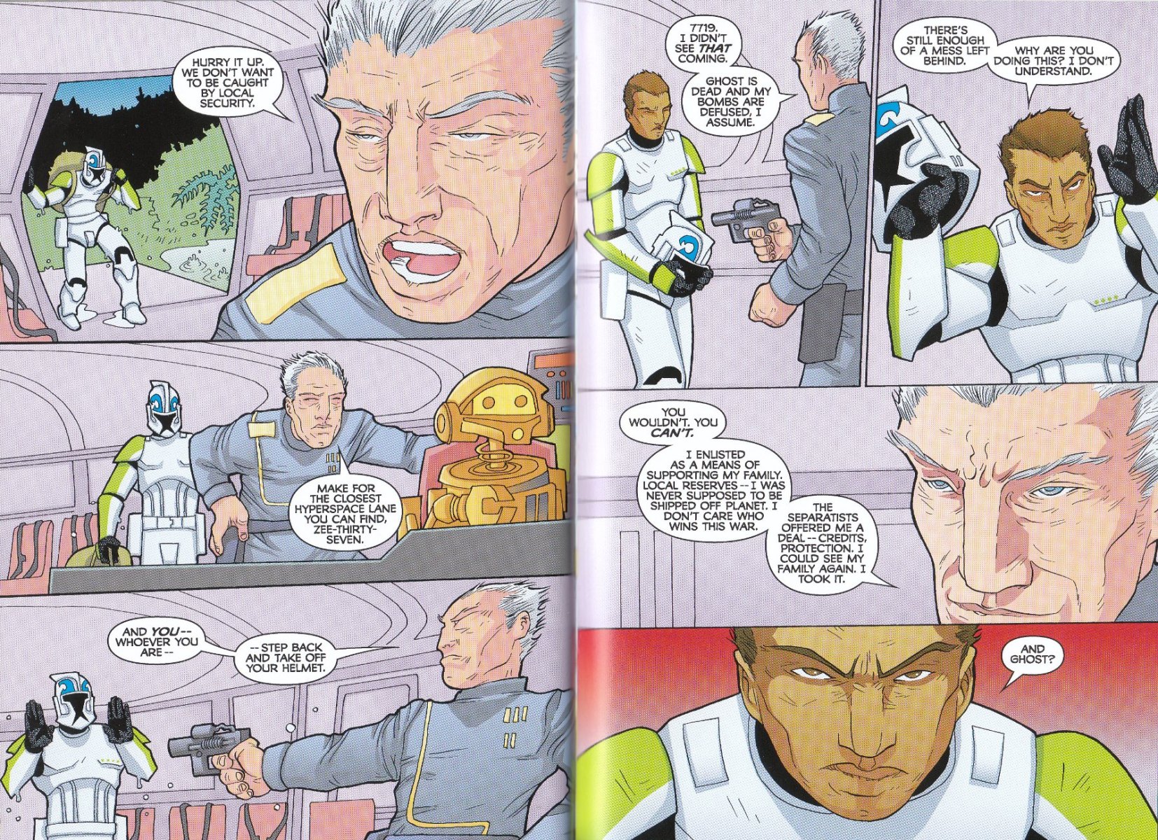 Read online Star Wars: The Clone Wars - The Enemy Within comic -  Issue # Full - 36