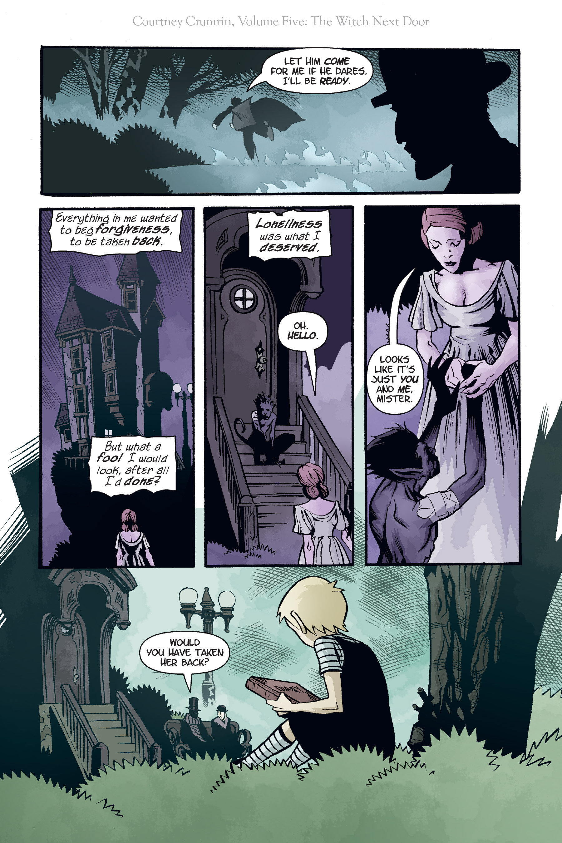 Read online Courtney Crumrin comic -  Issue # _TPB 5 - 127