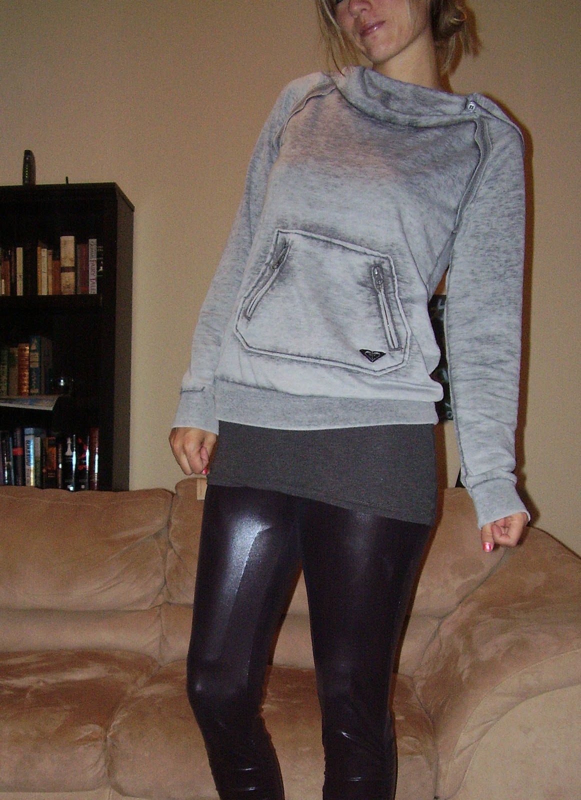 Modest Fashion Sense The Ominous Pleather Pants