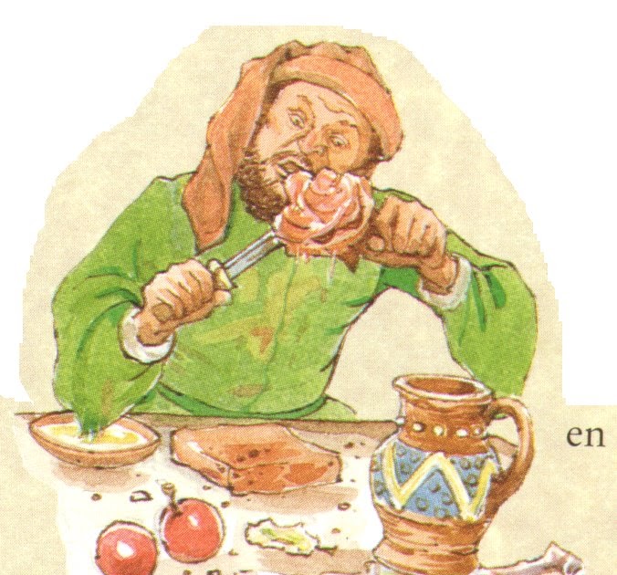La Table au Moyen Age Les Repas