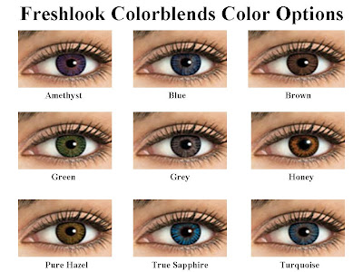 Beautiful Contact Lenses: Acuvue 2 Colors vs Freshlook?