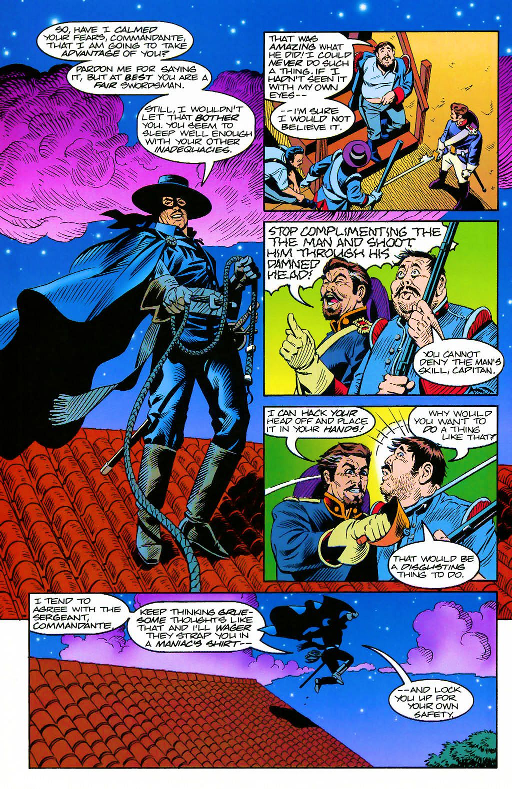Read online Zorro (1993) comic -  Issue #2 - 12