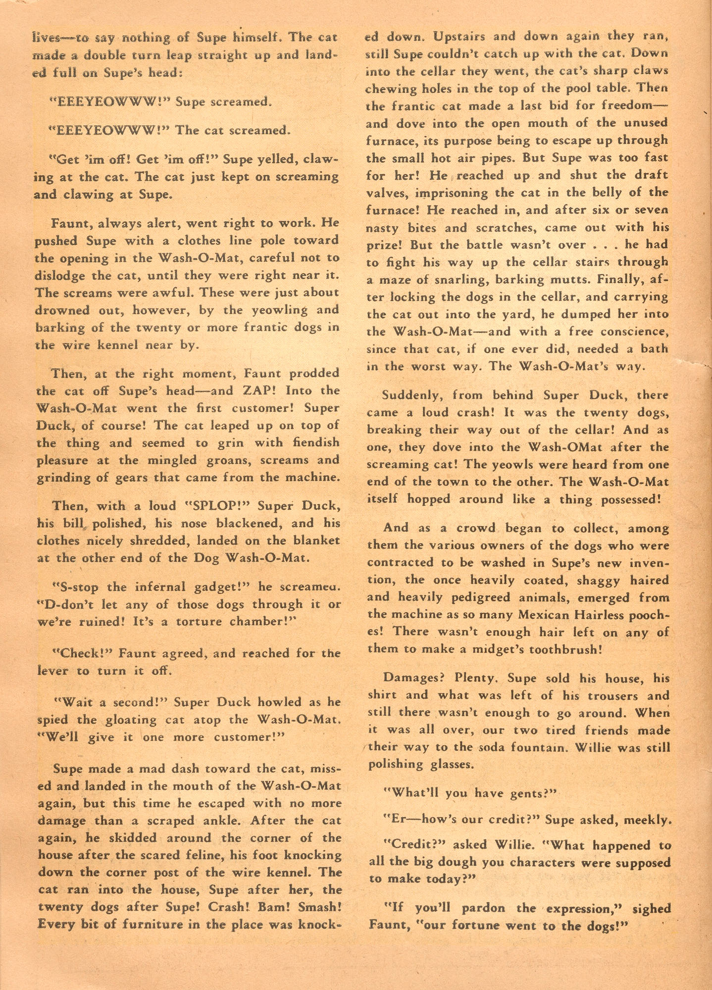 Read online Super Duck Comics comic -  Issue #23 - 44